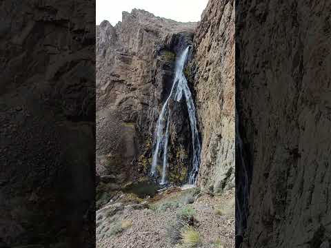 Esta #cascada IMPRESIONANTE está en El Maiten #invierno 2026 Cañadon de Los Maitenes #short #asmr