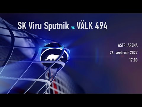 SK Viru Sputnik vs Välk 494 väravad  - Coolbet Hokiliiga 26.02.2022