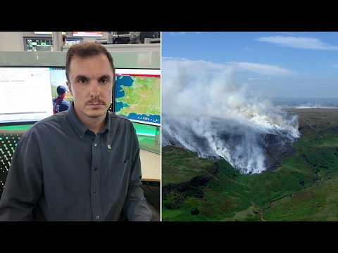 How Sky News’ Data and Forensics team tracks UK wildfires