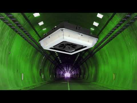 LED Wide Beam Angle Canopy Fixture