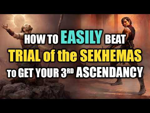 PATH of EXILE 2: How to Beat TRIAL of the SEKHEMAS with No Skill - 3rd Floor Ascendancy on Any Build