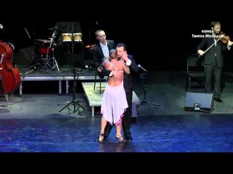 Tango “Oblivion”. Dmitry Astafiev and Taisia Volohova with "Solo Tango Orquesta". Танго.