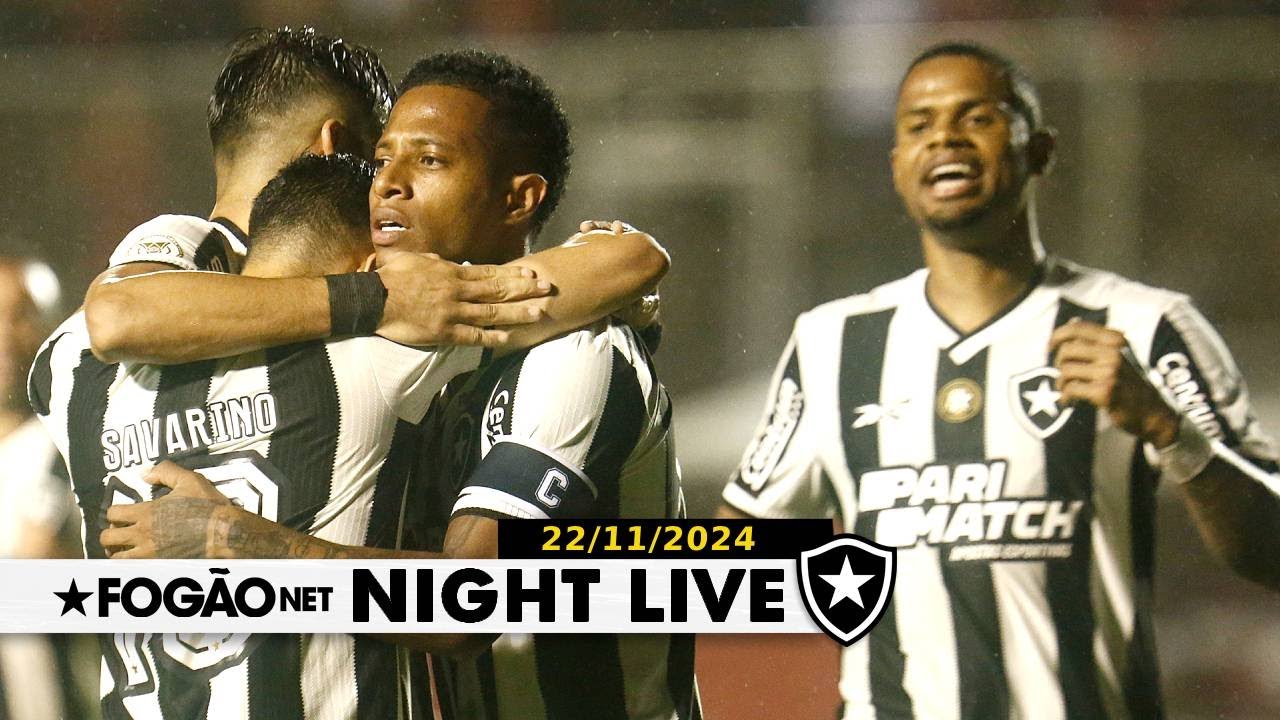 NIGHT LIVE | Sextou com as últimas notícias do Botafogo; como o Fogão enfrentará o Vitória?