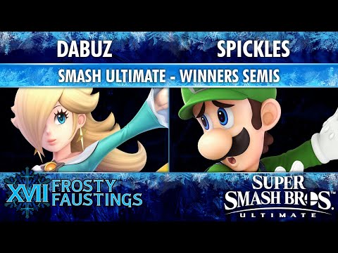 Frosty Faustings XVII WINNERS SEMIS - Dabuz (Rosalina) vs Spickles (Luigi) - Smash Ultimate
