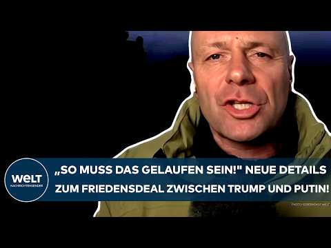 UKRAINE-KRIEG: "So muss das gelaufen sein!" Neue Details zum Friedensdeal zwischen Trump und Putin!
