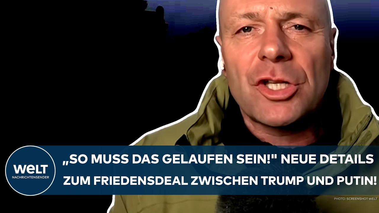 UKRAINE-KRIEG: "So muss das gelaufen sein!" Neue Details zum Friedensdeal zwischen Trump und Putin!