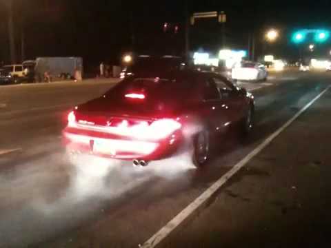 1997 Lincoln Mark VIII Burnout at Mopar Nationals 2011