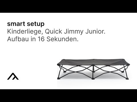 qeedo | Quick Jimmy Junior Kinderliege, steht in 16 Sekunden – Smart Setup