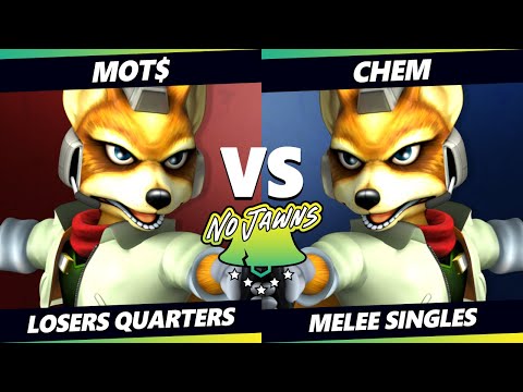 No Jawns 3 Top 8 - Mot$ (Fox) Vs. Chem (Fox) Smash Melee - SSBM