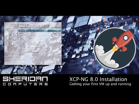 How to install XCP-NG 8.1