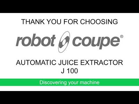 Stainless steel electric robot coupe centifrugal juicer j100