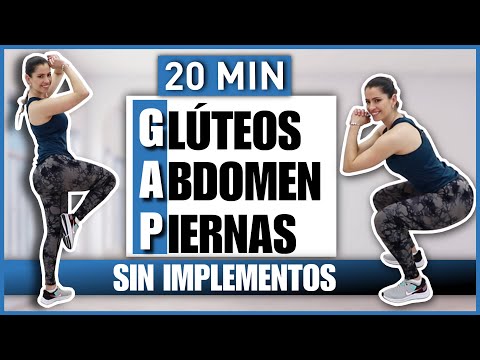 RUTINA DE GAP | Glúteos Abdomen y Piernas | RUTINA SIN SALTOS CON MANCUERNAS | NatyGlossGym