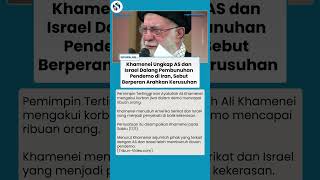TERBONGKAR! Khamenei Sebut AS & Israel Dalang Pembunuhan Pendemo di Iran, Mereka Arahkan Kerusuhan!