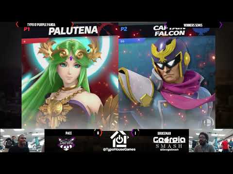 Panda Smash Monday 9/9/19 - Pace(Palutena) VS Bruceman(Falcon) - Winners Semis