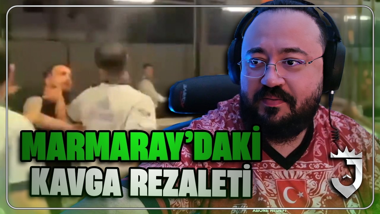 Jahrein Marmaray'daki Kavga Rezaletini Yorumluyor!