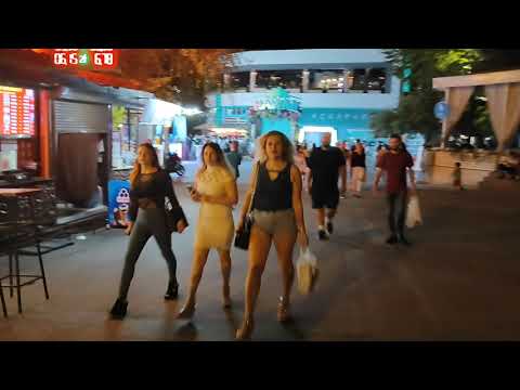 Europe night life , Ukraine-odessa bech