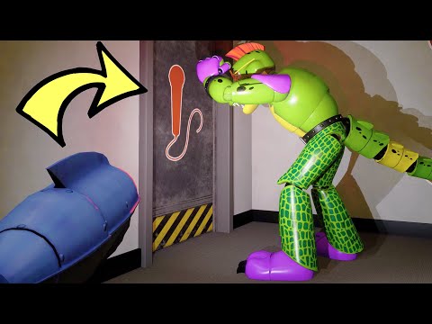 What Happens If You Attack Montey While Destroying The Door - FNAF Security Breach
