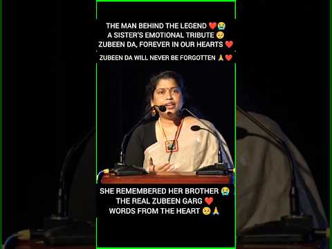 Dr. Palme Borthakur’s Emotional Tribute to Zubeen Garg ❤️😭 The Man Behind the Legend Cover
