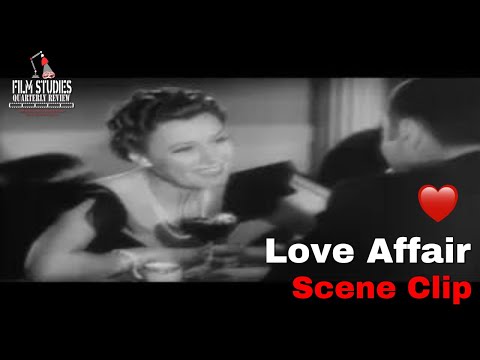 Love Affair (1939)  Scene Clip #1 - Terry Mckay & Michel Marnet Meet - Film Studies Qtly Review