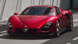 Alfa Romeo 33 Stradale 750 HP/With electric range 450 km