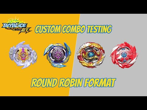 Beyblade Burst Superking Combo Testing - Round Robin Format ベイブレードバースト 베이블레이드 버스트 슈퍼킹