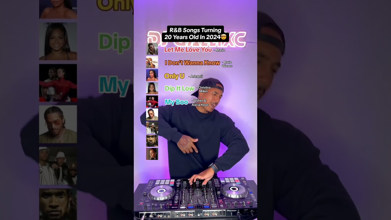 R&B Songs Turning 20 Years Old In 2024