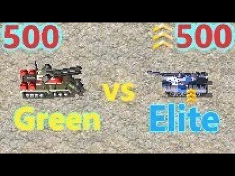 Green Apocalypse vs Elite Grizzly 🎮 Red Alert 2