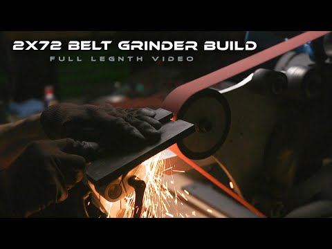 2x72 Belt Grinder Build Video (Full Length)