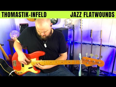 THOMASTIK-INFELD Jazz Flat Wound Bass Strings Review