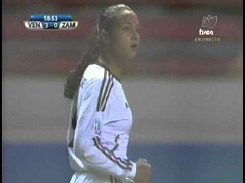 Tercer gol de Venezuela contra Zambia, 18-3-14