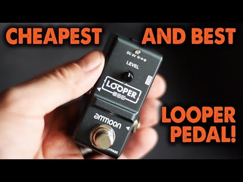 The Best Bargain Looper Pedal - Ammoon Nano Looper - Demo / Review