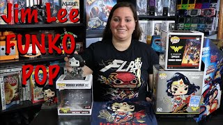 Wonder Woman Funko POP (DC Collection by Jim Lee) POP Tee/ Funko POP Unboxing