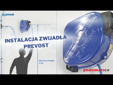 Jak zainstalować zwijadło na wąż PREVOST?