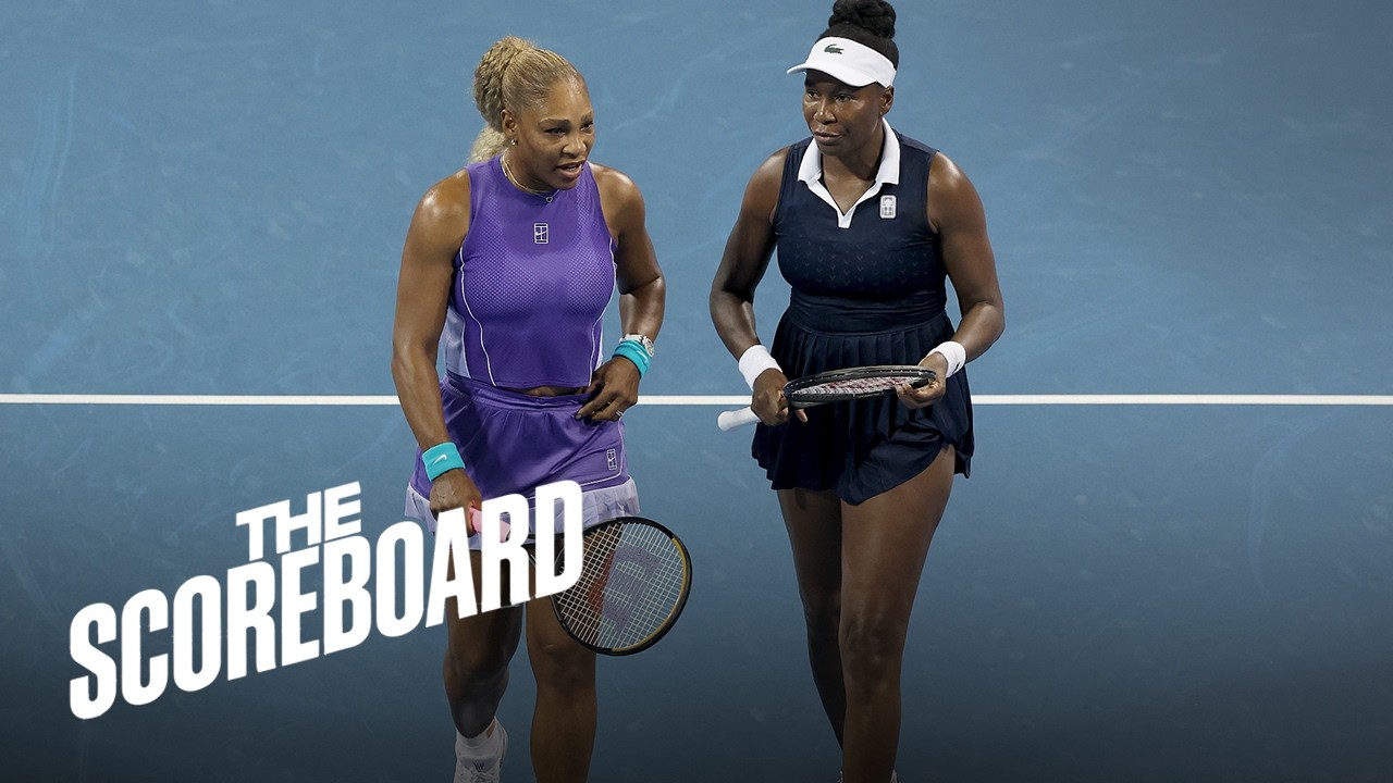 Williams Sisters Are Back, Steph Curry Hits the Screen & the NFL Gets Shaken Up | The Scoreboard