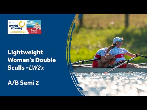 2023 World Rowing Championships - Lightweight Women's Double Sculls - Semifinal A/B 2