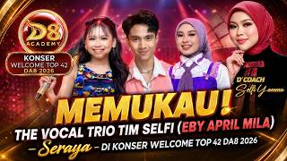 Download lagu MEMUKAU! The Vocal Trio Tim Selfi (Eby April Mila) - Seraya di Konser Welcome TOP 42 DA8 2026 mp3