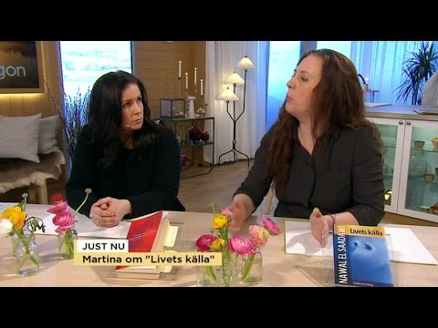 Bokhyllarna tolkar kvinnoporträtt - Nyhetsmorgon (TV4)