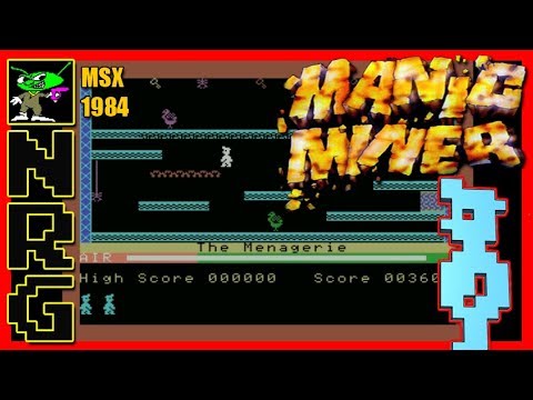 NRG: 5-10 Minutes of Gameplay - Manic Miner [MSX]