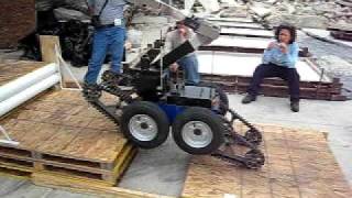 preview picture of video 'Telemax robot at Disaster City'