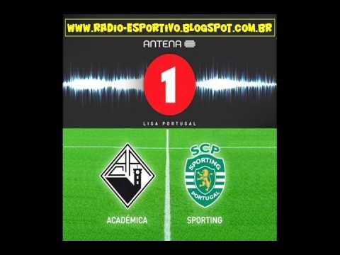 Académica 0 x 4 Sporting - Relato: Pedro Ferreira ( Antena 1 ) Camp. Português - 24/08/2013