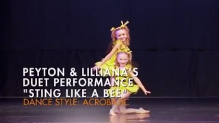 Dance Moms: Peyton &amp; Lillianas Duet &quot;Sting Like A Bee&quot; (Season 6 episode 31)