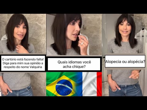 Cíntia Chagas|What languages do you think are chic?