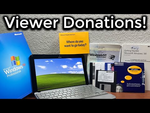 Windows XP Netbook and a Ton of Software! - Viewer Donations