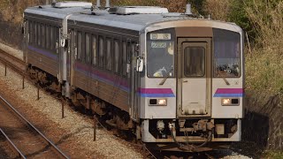 【キハ回】山陽本線 回送列車 キハ120-332+キハ120-17 大門駅→東福山駅間通過！
