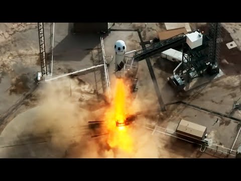 Blastoff! Blue Origin rocket launches NS-38 crew to suborbital space, nails landings