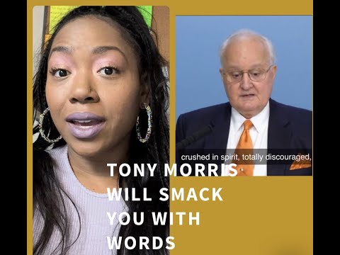 JW Leader Tony Morris Will SMACK You With Words