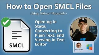 How to Open SMCL Files (Stata Markup and Control Language)