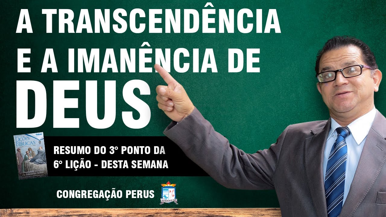 A Transcendência e a Imanência de Deus