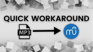 Import MP3 into Musescore | EASY TUTORIAL