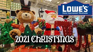 Lowes 2021 Christmas Decorations Store Walkthrough